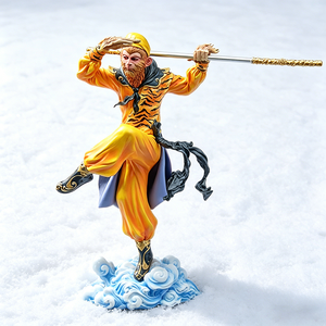 Statue <span class=keywords><strong>de</strong></span> collection du Roi Singe <span class=keywords><strong>de</strong></span> <span class=keywords><strong>la</strong></span> <span class=keywords><strong>mythologie</strong></span> chinoise, figurine en résine, cadeau pour <span class=keywords><strong>les</strong></span> fans - Product Image 5