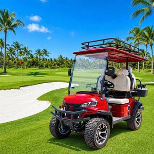 Electric <b>Golf</b> Cart 4 Passenger LED Lighting Turn Signal Reverse Light for Campus and Industrial Park OEM ODM Custom Service - Product Image 1
