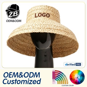 Sombrero de Sol de Ala Ancha Trenzado para Mujer, Protección Solar UPF 50+, Gorra Flexible de Rafia Natural para Playa, Sombrero de Paja Extra Grande - Product Image 1