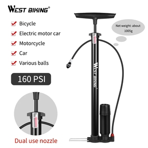 Inbike — pompe à Air haute pression pour vélo, 160psi, <span class=keywords><strong>Schrader</strong></span>/Presta, <span class=keywords><strong>Valve</strong></span> à main pour vtt et vélo de route, nouvelle collection - Product Image 2