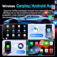 Autoradio Android 15 7 pouces pour Peugeot 206, avec CarPlay sans fil et Android Auto, WiFi, DSP, BT, GPS, navigation, lecteur multimédia pour voiture