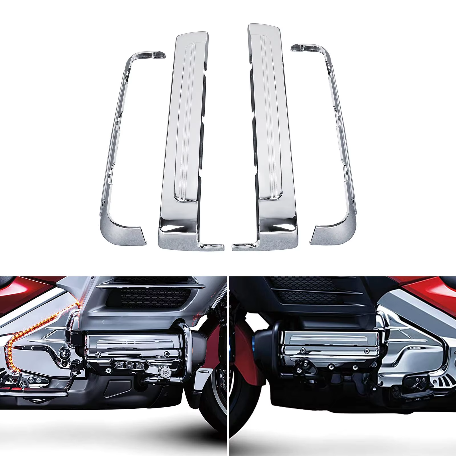 Крышки клапанов для мотоцикла Honda Gold Wing GL1800 2001-2017 F6B 2013-2017 Валькирия 2014-2015