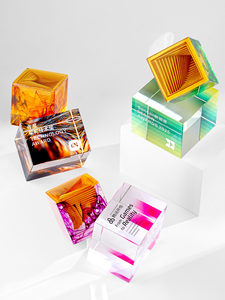Trofeo de Cristal con Diseño Creativo 2026, Recuerdo para el Personal Destacado en la Reunión Anual de la Empresa, Personalizable - Product Image 4