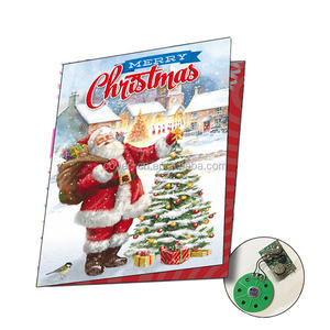 Tarjeta grabable de <span class=keywords><strong>feliz</strong></span> aniversario con voz personalizada, regalos musicales, tarjeta de <span class=keywords><strong>cumpleaños</strong></span> con música - Product Image 2