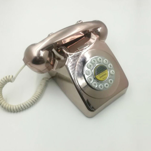 Téléphones filaires créatifs de style européen antique et vintage, téléphones fixes rétro américains Paramount pour la <span class=keywords><strong>maison</strong></span> - Product Image 3