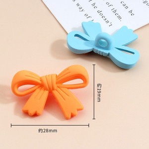 Dễ Thương Đầy Màu Sắc Bow Knot Trang Trí Nút Bowknot Nhựa Chân Nút Cho Trẻ Em - Product Image 5