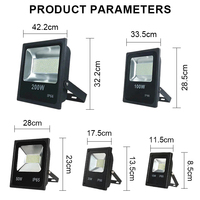 Échantillon gratuit Projecteurs Led Extérieurs Tech Box Cob Aux Halogénures Métalliques 100w 150watt 400w Haut Mât Flamme Preuve LED Projecteur