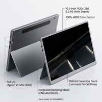 Tablette PC portable multifonctionnelle 10,5 pouces IPS LED avec résolution Full HD et écran tactile pour usage professionnel et éducatif
