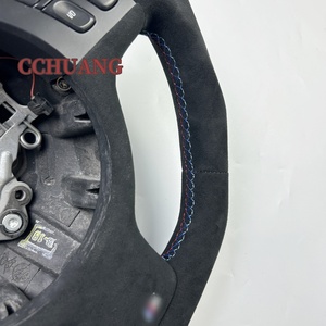 <span class=keywords><strong>Volant</strong></span> Personnalisé Entièrement en Alcantara et Vraie Fibre de Carbone pour <span class=keywords><strong>BMW</strong></span> E46 E39 M5 <span class=keywords><strong>M3</strong></span> - Product Image 4