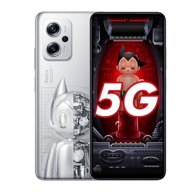 Newest Xiaomi Redmi Note 11T Pro+ Astro Boy Limited Edition 5G Smartphone 6.6 Inches Screen 120W Fast Charger 2460x1080 Pixels