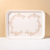 Nouvelles fournitures de table de style chinois, vaisselle facile à nettoyer, assiettes en imitation porcelaine pour la maison