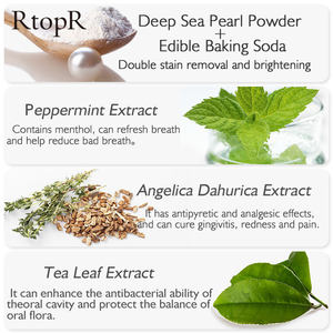 Marque privée Beauté Soins Personnels Oral Activé Organique Poudre Dentaire Dentifrice Dents Blanches Blanchiment Poudre Dentifrice - Product Image 2