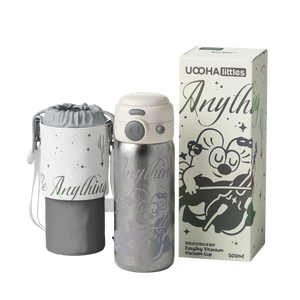 Uoohalittles Xách Tay Thép Không Gỉ Cốc Tinh Khiết Titan Chân Không Phích Cup Cho Học Sinh Tiểu Học Và Trẻ Em - Product Image 6