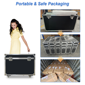 هيكل كشك تصوير رقمي معدني أبيض مع شاشة LCD وكاميرا DSLR وإضاءة LED للاستخدام الخارجي مع فلتر جلام - Product Image 6