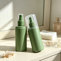 Bouteille de pulvérisation fine en plastique PET personnalisée de 100 ml, 120 ml, 150 ml, 180 ml, 200 ml, 250 ml, bouteille de pulvérisation hydratante cosmétique rechargeable