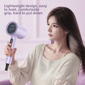 Secador de Pelo Inteligente con Temperatura Constante, Iones Negativos y Rayos Azules, para Dormitorios Estudiantiles y Peluquerías, Motor sin Escobillas de 1800W, 3 Velocidades - Product Image 4