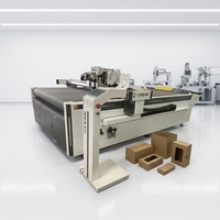Máquina de Corte CNC con Mesa de Muestras, Cortadora de Cartón Corrugado, Plotter de Corte de Cajas de Cartón