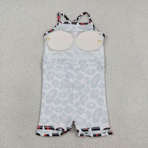 Vestido de Yoga Rosa Intenso para Niñas, Estilo Halloween, de la Boutique RTS Trendyism, Estampado, Tela Suave Tipo Seda de Leche, Ropa Deportiva, Traje de Baño, Algodón Orgánico, Venta al Por Mayor - Product Image 3