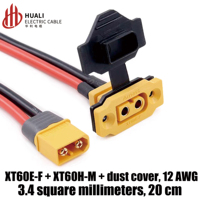 XT60E-F femelle en-tête Aviation modèle puissance batterie fixe Interface connecteur XT60H prise moteur ESC cuivre Contact adaptateur