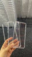Funda para Teléfono Celular de Alta Calidad, Ultra Transparente, Anti-Golpes para iPhone 16 15 14 13 16 Pro Max