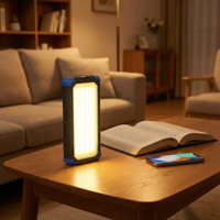 Lampe de travail LED COB personnalisable à faible MOQ, magnétique, rechargeable, étanche, à intensité variable, lampe d'inspection portable, lampe torche pour