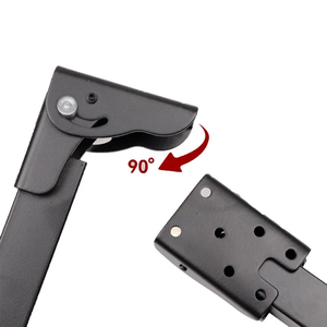 ขาโต๊ะพับได้ทันสมัย ขาเหล็กพับได้ ขาเหล็กสำหรับโต๊ะแคมป์ปิ้ง ชั้นวางของ ตู้เก็บของ อะไหล่เฟอร์นิเจอร์ - Product Image 4