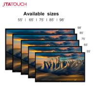 Tableau blanc interactif numérique 4K UHD, écran LCD intelligent multi-touch, tableaux de réunion pour salles de classe, équipement éducatif