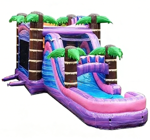 Château gonflable commercial Monsoon <span class=keywords><strong>Madness</strong></span> pour enfants en plein air - Château gonflable - Product Image 1