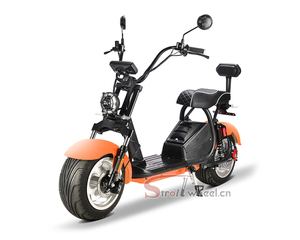 Novo modelo de bicicleta elétrica 1500w 60v 12ah bateria para pontapé Adulto scooters citycoco 45km COC motocicleta elétrica - Product Image 4