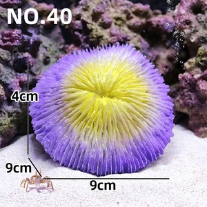 Kleurrijke kunstmatige koraal aquariumplanten van hars, decoratie voor visbakken, landschapsdecoratie - Product Image 6