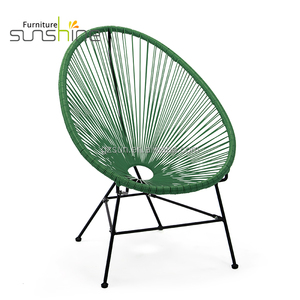 <span class=keywords><strong>Chaise</strong></span> pliante moderne Sunshine TF-AC01 en aluminium coloré personnalisé, avec cadre en corde tressée ovale, pour jardin extérieur, style <span class=keywords><strong>Acapulco</strong></span> - Product Image 2