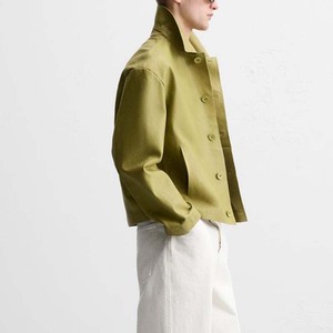 Personalizado de imitación de cuero cuadrado auténtico Tipo de <span class=keywords><strong>chaqueta</strong></span> de los hombres con cremallera <span class=keywords><strong>chaqueta</strong></span> al por mayor de béisbol Varsity Casual <span class=keywords><strong>chaqueta</strong></span> de bombardero de los hombres - Product Image 6