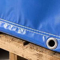 Bâche de tente extérieure en polyester tissé enduit de PVC 100% polyester 500GSM, imperméable, anti-moisissure, respirante et résistante