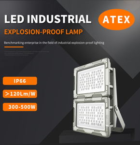Projecteur LED extérieur 200W-500W en aluminium moulé sous pression, éclairage antidéflagrant pour station-service, indice de protection IP66 - Product Image 6