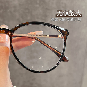 Gafas de Ojo de Gato Estilo Coreano para Mujer, Modelo 8172, Montura TR90, Protección Contra Luz Azul, Lentes de PC de Tamaño Mediano, Origen Danyang - Product Image 5