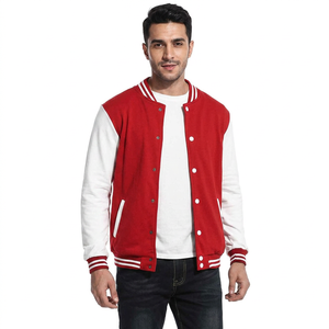 Blouson universitaire en duvet pour homme 2025, brodé avec des lettres et des patchs personnalisés, design durable, respirant et doux - Product Image 1