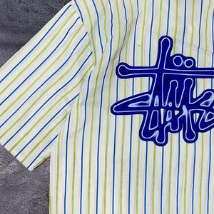 เสื้อยืดคอวีทรงหลวมสไตล์วินเทจสำหรับผู้ชาย ผ้าฝ้าย 100% คุณภาพสูง ถักทออย่างดี ระบายอากาศได้ดี แห้งเร็ว - Product Image 4