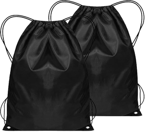 Factory Cheap Price Sack Pack Custom Logo <b>Drawstring</b> Bag Polyester Lightweight <b>Backpack</b> for Gym Sport Trip - Product Image 3