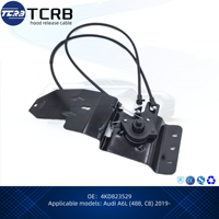 TCRB Nouveau câble de déverrouillage du capot 4KD823529 pour Audi A6L (488 C8) 2019-
