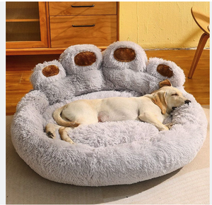 Comfortabel Winter Warm Berenpootvormig Slaapbed Voor Honden En Katten Anti Angst Hondenbed - Product Image 2
