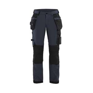 BLAKLADER - 719216458699D22 Women's 4-way <b>stretch</b> craftsman <b>trousers</b> Dark navy/<b>Black</b> - EAN 7330509741795 <b>WORK</b> <b>TROUSERS</b> - Product Image 1
