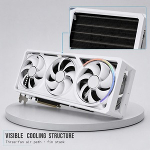 Tarjeta de Video Edición Blanca Serie 5080 de 16 GB, 256 Bits, Alta Frecuencia de Reloj, Gráficos para Juegos, Configuración de Computadora de Escritorio, Rog-astral-rtx5080 - Product Image 3