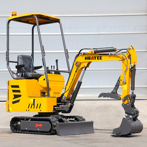 Mini-excavatrice EPA 1 tonne pour usage agricole, avec pompe à chenilles et moteur, godet à pince, facile à utiliser - Vente directe usine - Product Image 2