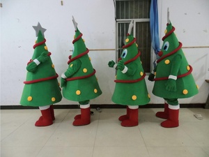 Disfraces <span class=keywords><strong>de</strong></span> Mascota <span class=keywords><strong>de</strong></span> Árbol <span class=keywords><strong>de</strong></span> Navidad <span class=keywords><strong>de</strong></span> Diseño Personalizado al por Mayor para Adultos, para Carnaval y Promoción <span class=keywords><strong>de</strong></span> Fiestas, Material <span class=keywords><strong>de</strong></span> Felpa - Product Image 2