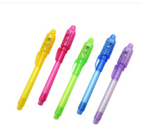 Lot de 8 stylos à encre invisible Top Secret UV pour enfants, cartes d'animaux magiques, sacs-cadeaux pour la classe