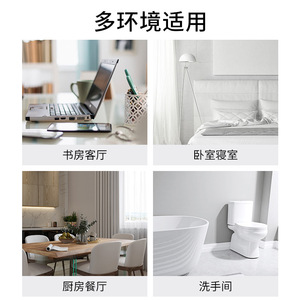 Wall Mounted Fan 7.0-9.9 In High Velocity Mechanical Control Electric Power For Living Room Dorm Kitchen Office Bathroom - Product Image 4