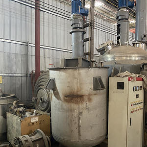 Réacteur agitateur mélangeur ouvert en acier inoxydable Réservoir de réacteur chimique nouvelle condition avec composants du noyau du moteur de la pompe à moteur inclus - Product Image 3