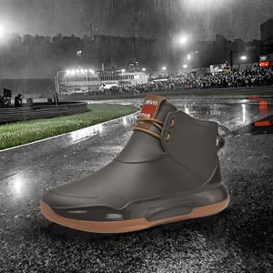 Nuevos Modelos de Botas de Lluvia Cortas Impermeables para Mujer, Estilo Western, Precio Bajo, Tallas 36-44, Calzado de Seguridad Personalizable, Fabricación de PVC por Inyección - Product Image 2