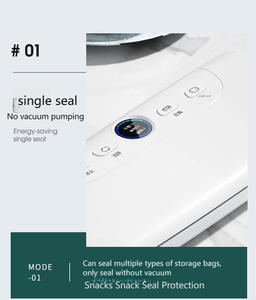 Machine de mise sous vide automatique multifonctionnelle de bureau avec écran numérique et 10 sacs sous vide pour la conservation des aliments - Product Image 4