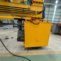 Grue à portique sur pneus intelligente 42t avec palan électrique, hauteur de levage de 6m pour le chargement de conteneurs dans les ports intérieurs